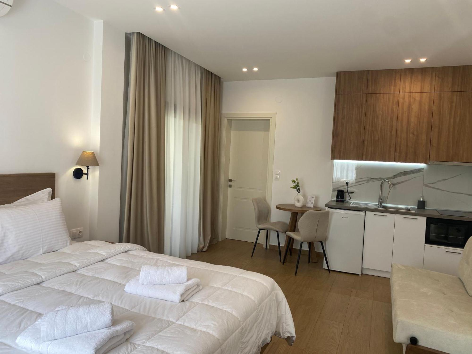 Apartmán Lithos Káto Loutrákion Exteriér fotografie
